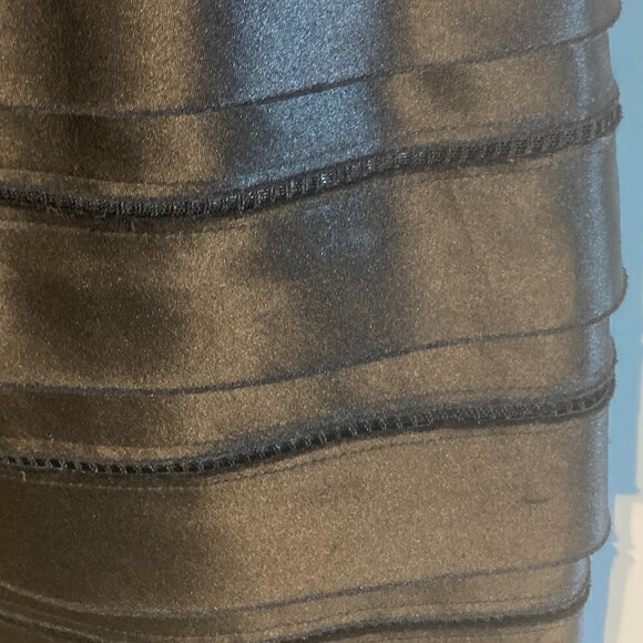 BCBGMaxAzria SZ 6 Black halter style cocktail dress party formal prom sexy 80s - Picture 12 of 12